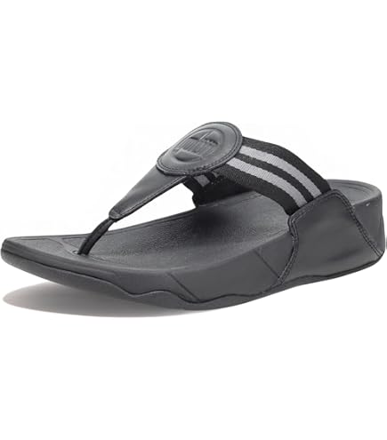 Amazon.com | FitFlop Womens Glitterball Toe Post Flip Flop Shoes
