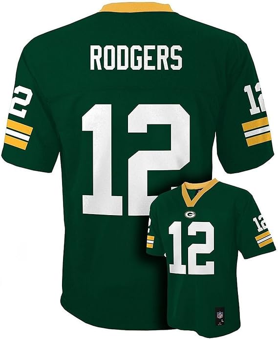 Aaron Rodgers Green Bay Packers Green NFL