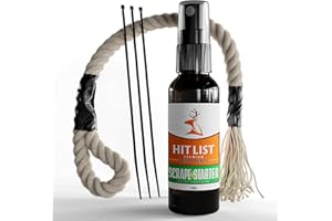 Hit List Seed Mock Scrape Kit, Hemp Rope with Scrape Starter Deer Lure, Deer Scent Rope, Hemp Scrape Rope, Active Scrape Scent, Rope for Deer Hunting