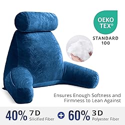 Sasttie Extra Large Reading Pillow with Head