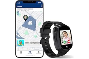 SECULIFE Kids Watch with GPS Tracker, Two-Way Calling, Real-Time Tracking & SOS Alerts - Smart Watch for Kids Call and Text with Geo-Fencing, School Mode, Water-Resistant, Long Battery Life & Parental Controls