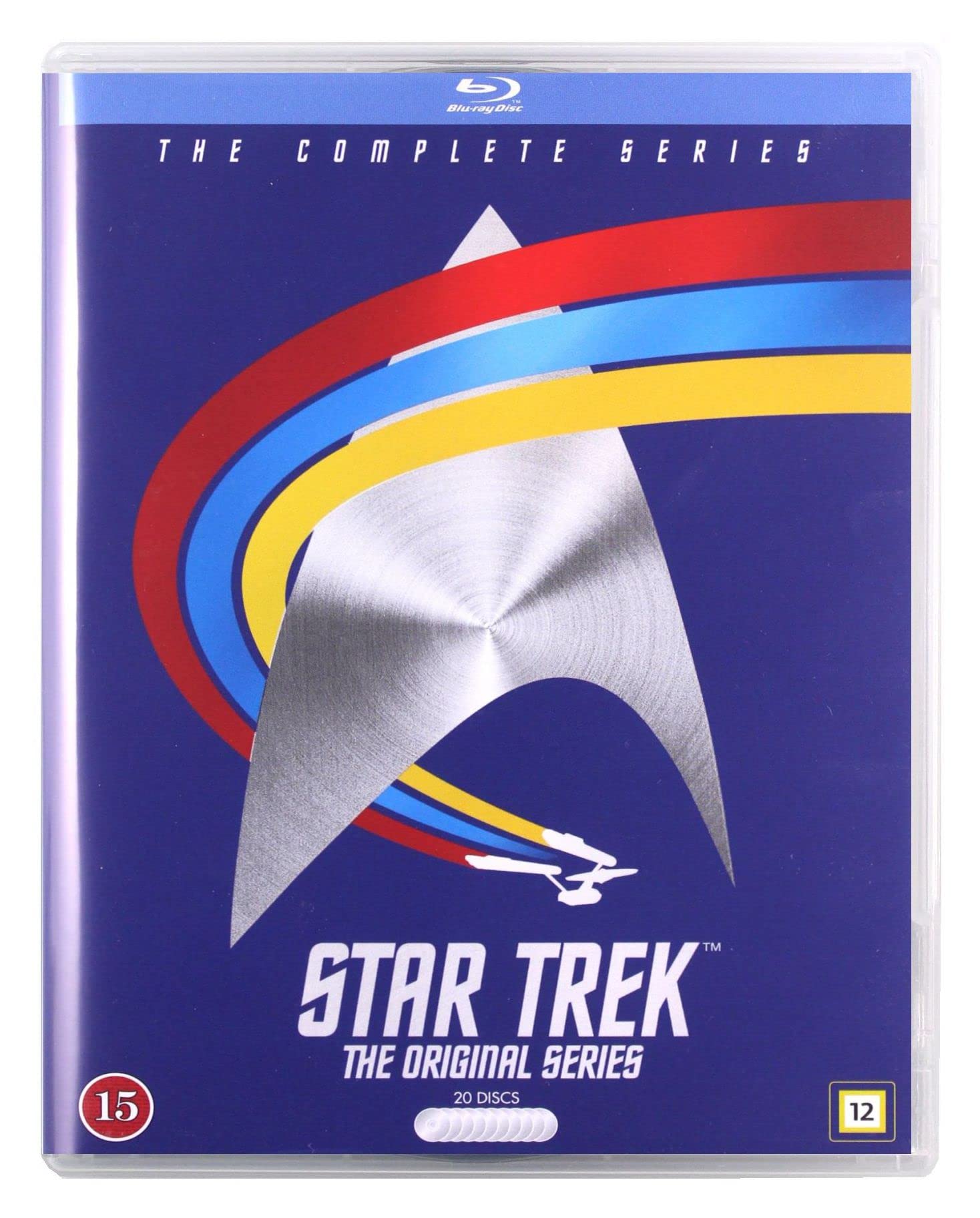 Star Trek Original Series (Box) 20xBlu-Ray [Region B] (English Audio. English subtitles)
