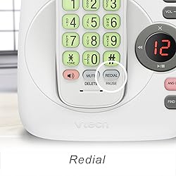 [New] VTech VG134 DECT 6.0 Cordless Home Phone with