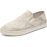 OLUKAI Pehuea Women's Slip On Sneakers, Casual Everyday Shoes with Easy On & Off Design, Breathable Mesh & Drop-in Heel, All-Day Comfort & Support