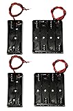 LAMPVPATH (Pack of 4) AAA Battery Holder Bundle