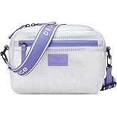 florence by mills City Breeze Crossbody Bag, Transparent White