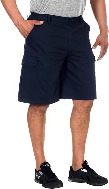 blue cargo work shorts