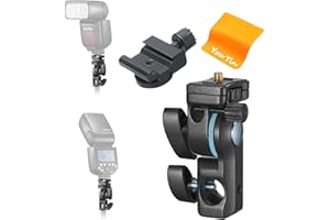 Godox AD-E2 Flash Bracket with Hotshoe Mount for GODOX AD200 AD200Pro AD300Pro AD100Pro monolight and V1,V860III,TT685II,TT60