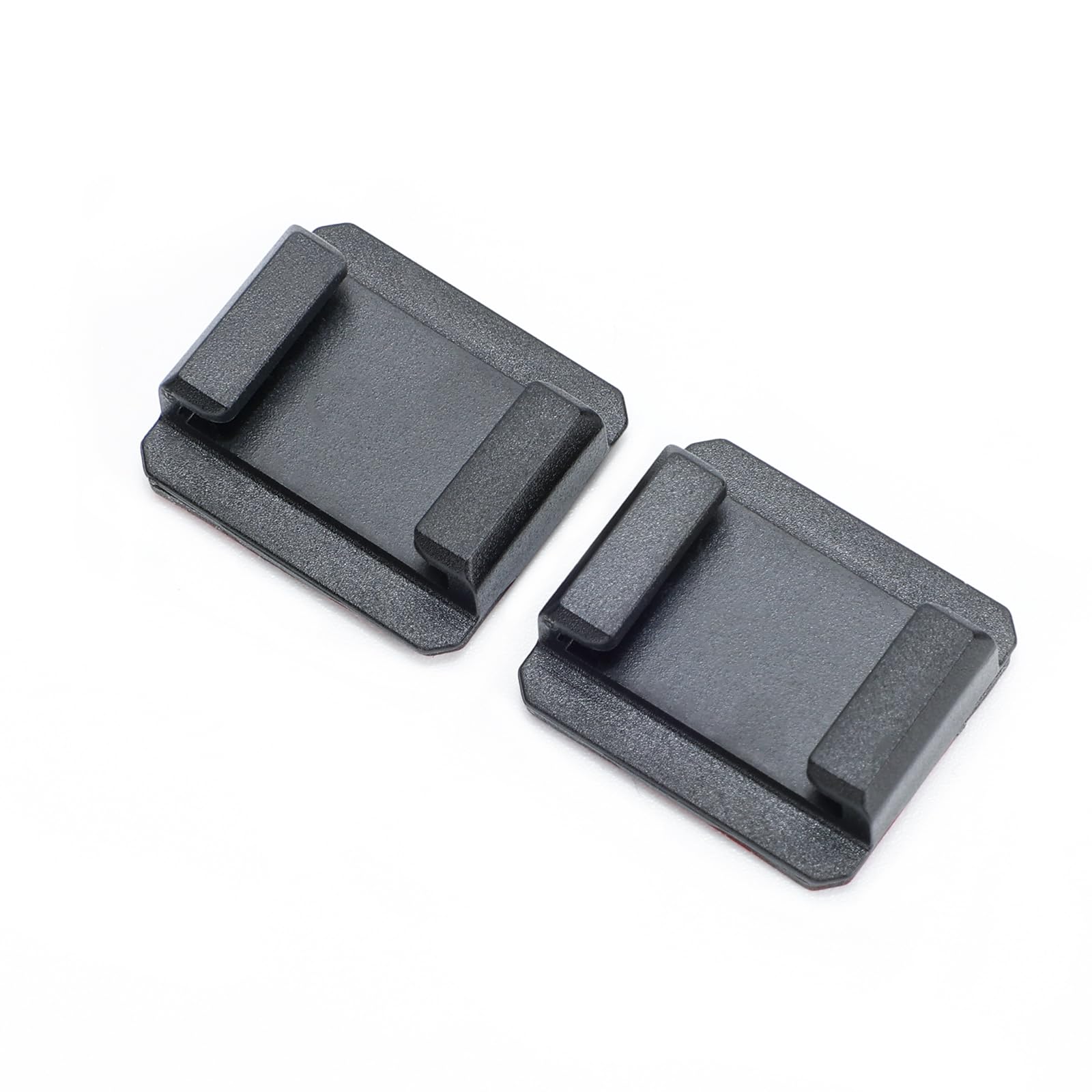 Photo 1 of VRIG 2 Packs Plastic Cold Shoe Mount Adapter with Adhesive Stickers, Cold Shoe Bracket Adapter for Camera Cage Flash LED Monitor Cold Shoe Adapter