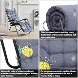 DKIEI Printed Floral Sun Lounger Cushion 168x48x8cm Pineapple view 9