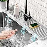 Folding Faucet Mat for Kitchen Sink Splash
