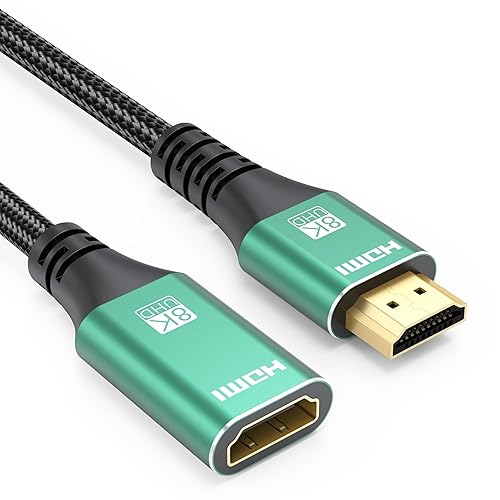 8K HDMI Extender Cable High Speed 48Gbps HDMI Extension