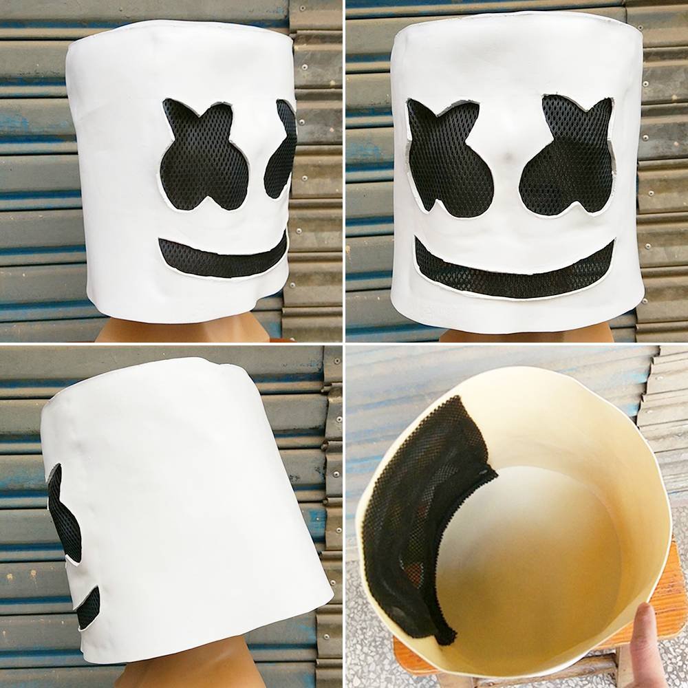 marshmello mask diy