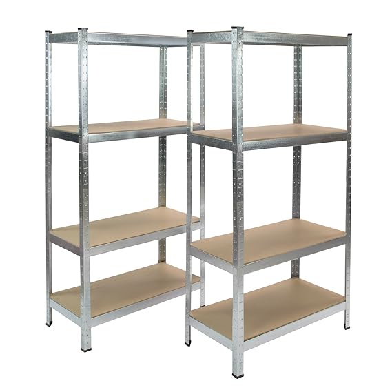 DEMA Steckregal'Twin' 8 Böden je 65 kg 160x160x40 cm