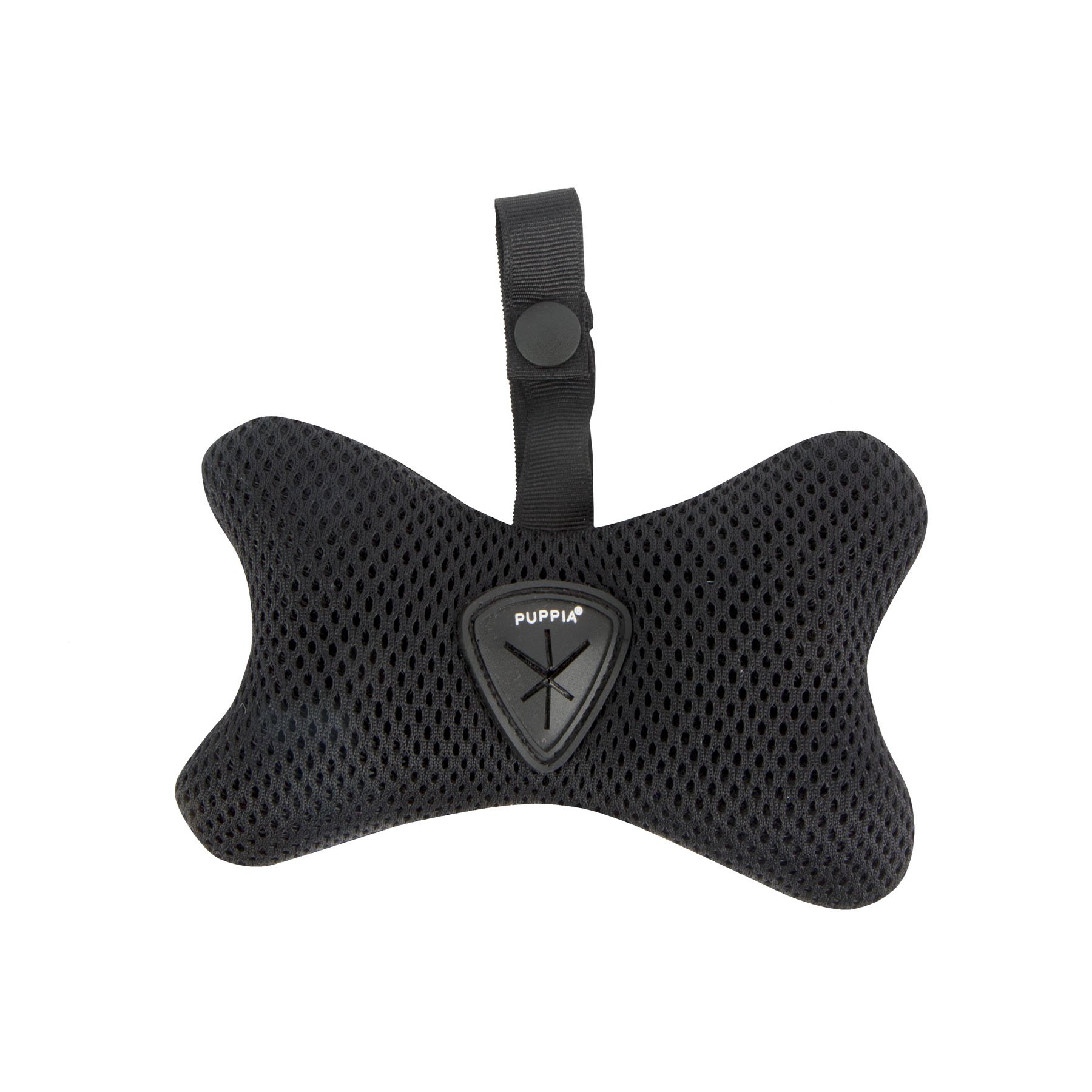 Puppia PARA-WB1533-BK-FR Black Soft Waste Bag Dispenser Pet-Waste-Bags, ONE Size