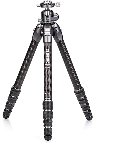 Amazon.com : Benro Tortoise 3 Series Carbon Fiber Tripod Kit – 4