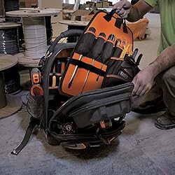 Klein Tools 55485 Tool Bag Backpack, Durable