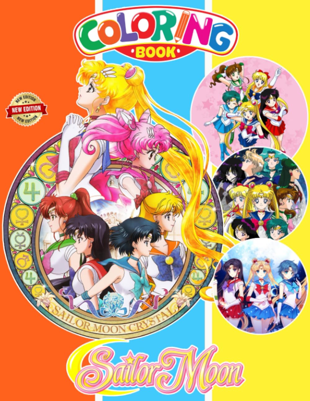 SailorMoon Coloring Book for Fan Men Teen Women Kid: A Jumbo SailorMoon Colouring for Kids Ages 4-7,8-12, Girls, and Adults | With +50 High Quality ... | Perfect Gift For Stress Relief And Unwind Sep 6, 2023