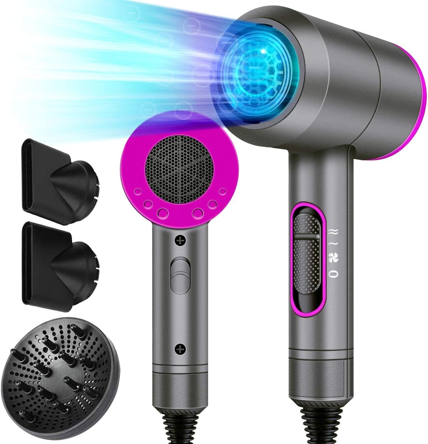 BigEve Professional Hair Dryer Quick Dry Hairblow With 1 Diffuser 2 bigeve-professional-hair-dryer-quick-dry-hairblow-with-1-diffuser-2