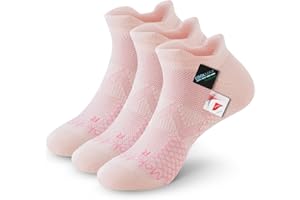 Mokah Stone Diabetic Socks for Men Women, Moisture-Wicking Ankle Socks, Cushioned Neuropathy Sock, 3 Pairs