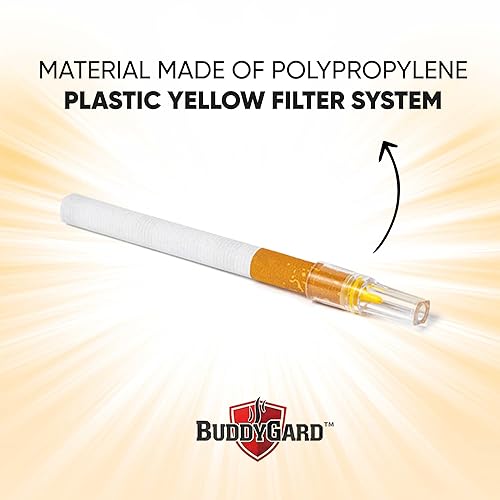 cigarette tar filter tips BUDDYGARD Cigarette Filters 250 Cigarette Filters That Remove Tar and  Chemicals, Reusable Filter Tips, Tar Blockers, Smart Filters for Cigarettes  Tips, Regular & King Size in Saudi Arabia