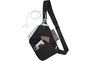VADOO Personal Flex Bag, Anti-theft Crossbody Bag for Travel Sport Lightweight Sling Bag for Women and Men