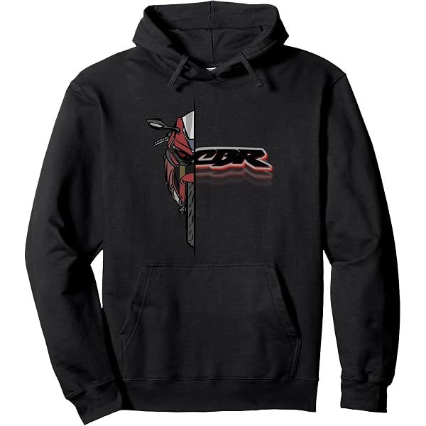 Sweat à Capuche Moto Racing Evolution CBR - Design Motocycle Course De Rue Pour Hommes