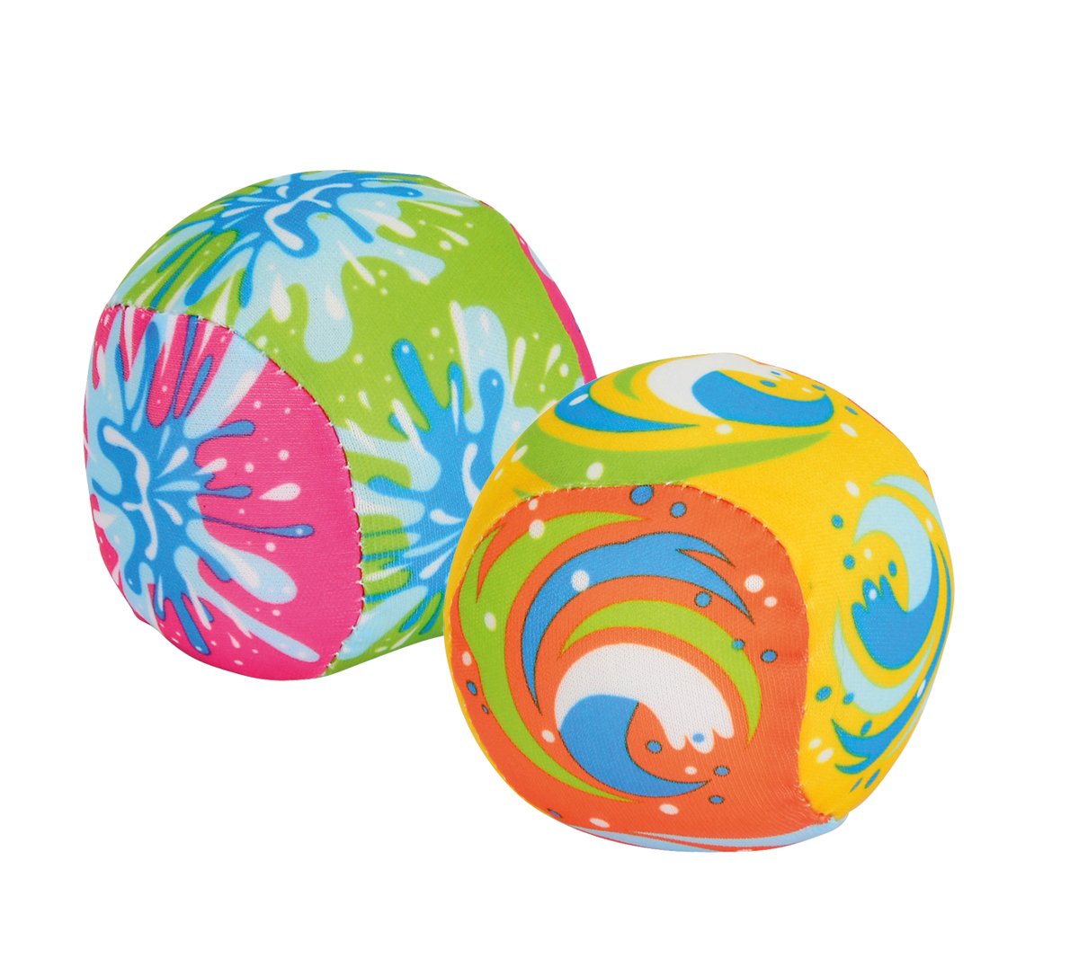 Simba 107799978 Water Fun Water Bomb Balls, Pack of 2, Water-Absorbing, 8 cm, from 3 Years, Multicoloured