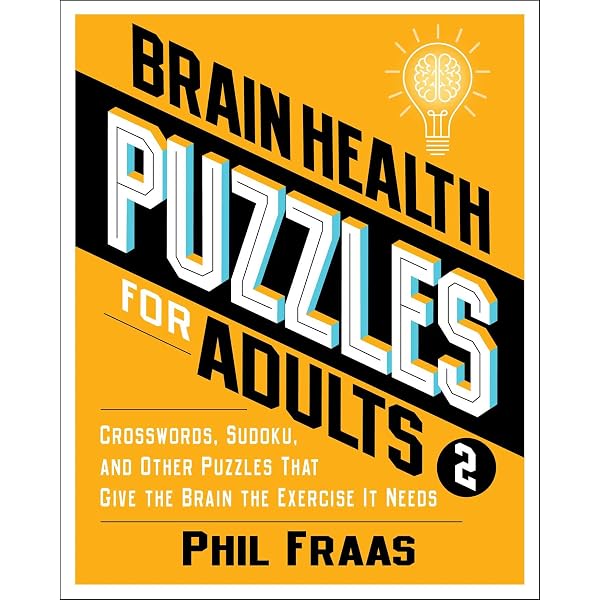 Brain Health Puzzles for Adults: Crosswords, Sudoku, and Other