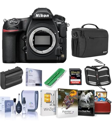 Amazon.com : Nikon D850 DSLR Camera, Bundle with 24-70mm f/2.8E ED