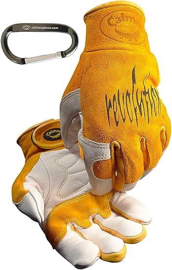 Amazon Co Jp 耐熱 グローブ Caiman Gloves Revolution メーカー正規品 キャンプ用品 焚き火 q キャンプ アウトドア 薪割り薪ストーブ Mig 溶接 手斧 鉈 ナイフ 耐熱手袋 米国特許技術 バイク 男 女 兼用 カラビナ 付き 服 ファッション小物