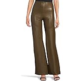 Commando Womens Faux Leather Wide Leg Pants
