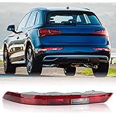 Clidr Rear Bumper Light Compatible with 2018 2019 2020 2021 Audi Q5 US Version Rear Bumper Reflector Lower Tail Light Replaces 80A945069A Left Driver Side