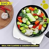 Zuvo 1500W Single Hot Plate Portable Electric Hob White 19cm Ring view 5