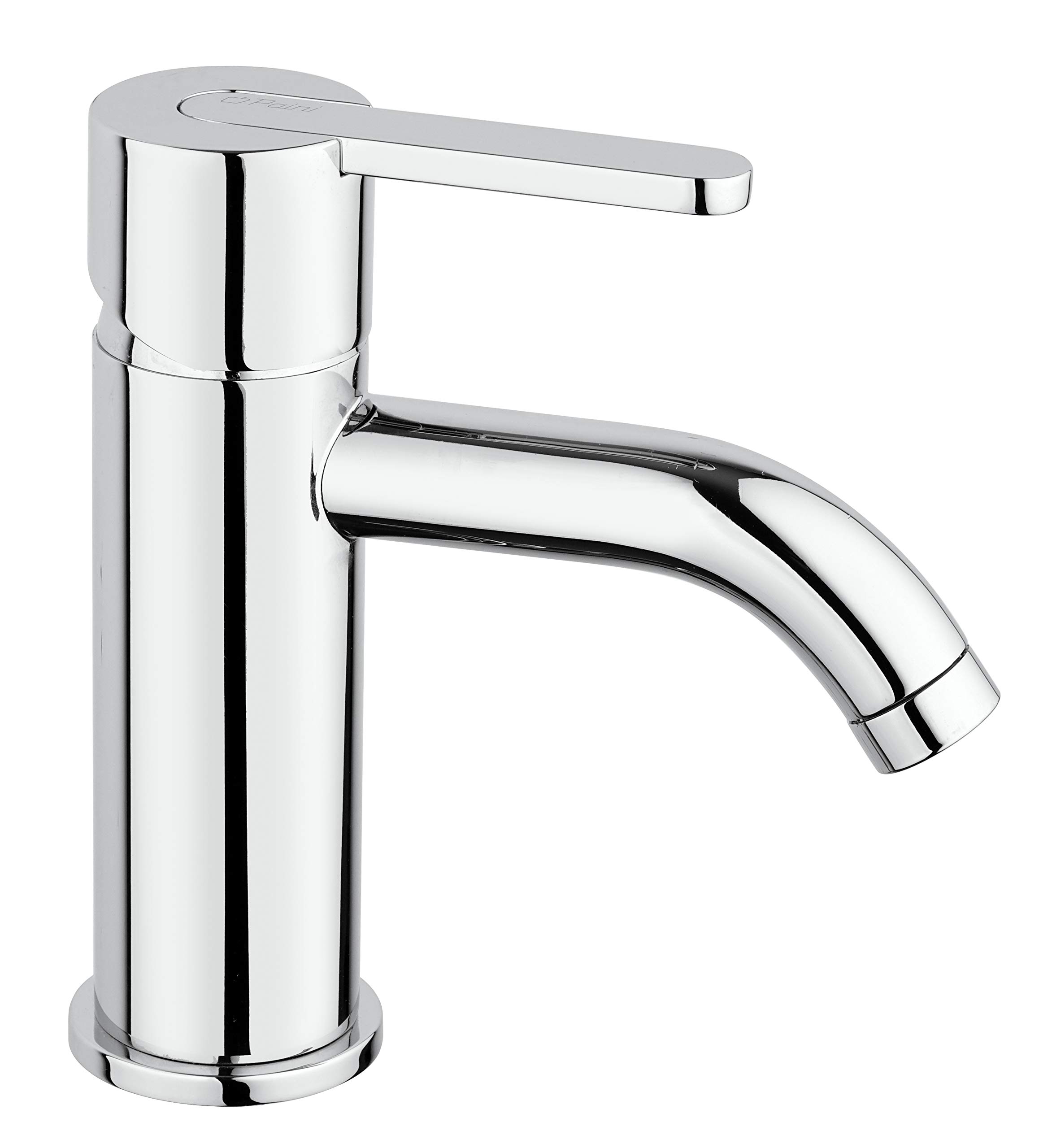 Paini GAIA211 Gaia 211 Single Lever Mixer with Automatic Drain for washbasin, Chrome and Brilliant finishes, Sink