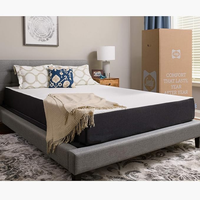 Sealy Bed in a Box, Adaptive Comfort Layers, MediumFirm Feel, Memory