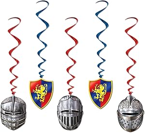 Medieval Whirls (5/Pkg)