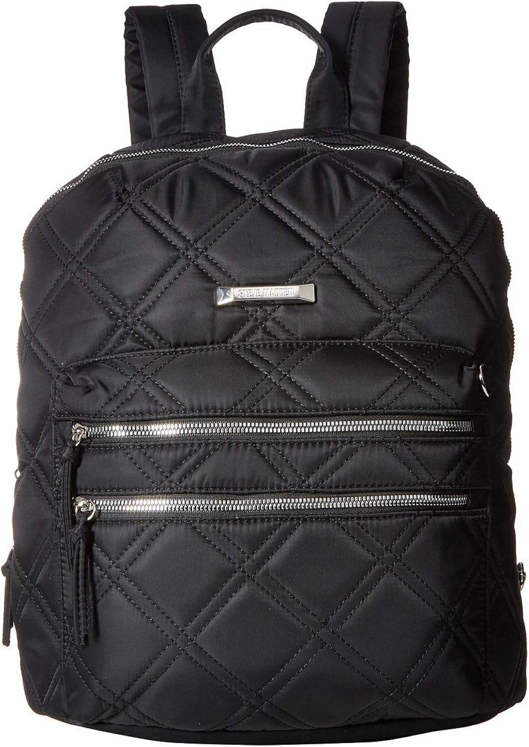 steve madden quilted backpack