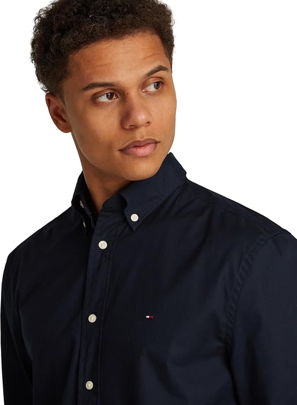 Chemise L/S pour Homme, Bleu (Desert Sky), M — photo 3 sur 7