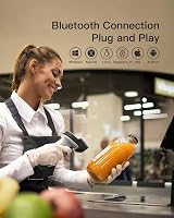 Inateck BCST-70 Barcode Scanner Bluetooth Wireless 35m Range 15 Days view 8