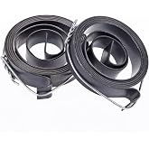 TOPPROS Drill Press Return Spring, Pack of 2, 2.2Ft Long | Quill Spring Feed Return Coil Spring Assembly, 35 x 8 x 0.8mm
