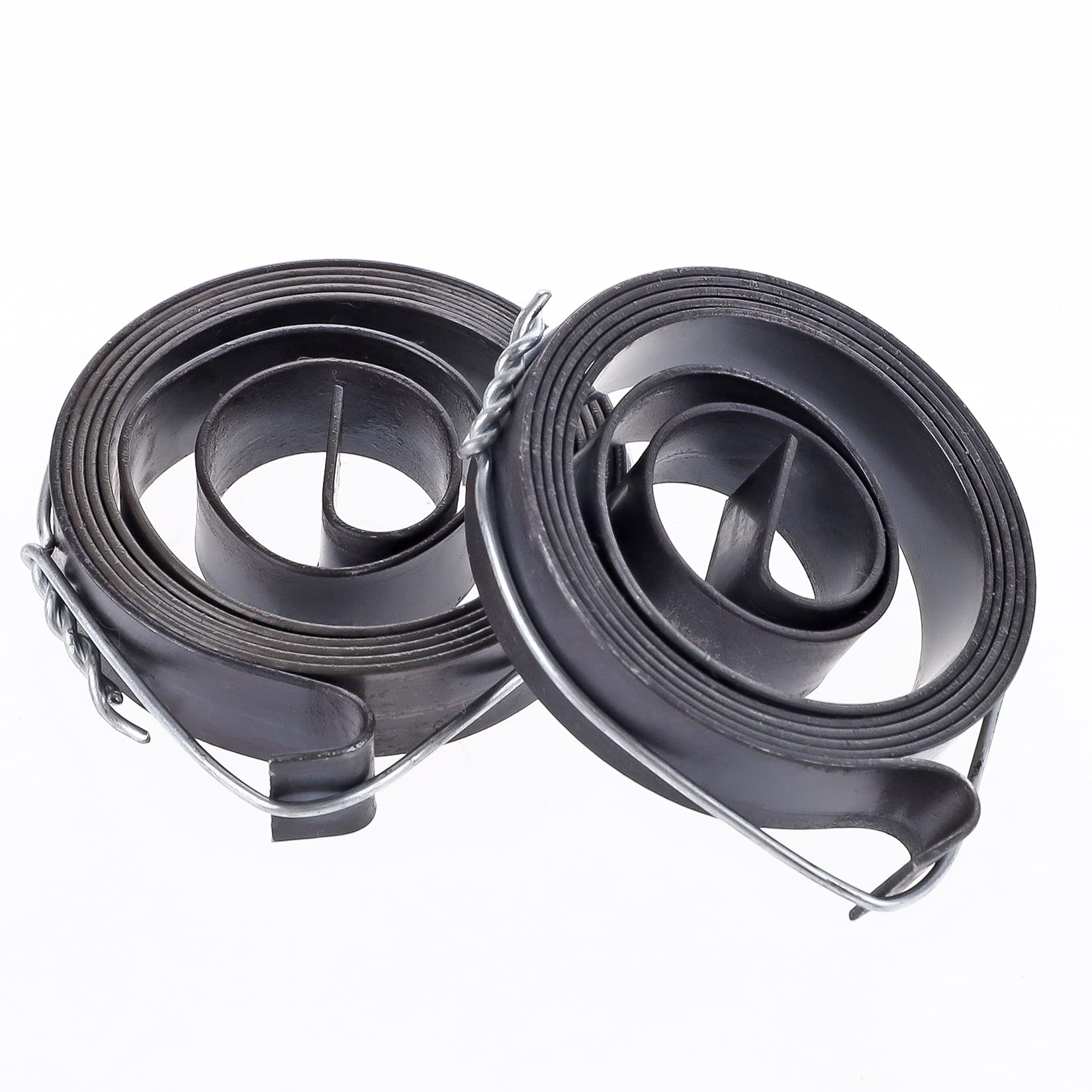 Photo 1 of TOPPROS Pack of 2 Drill Press Return Spring, Quill Spring Feed Return Coil Spring Assembly, 2.2Ft Long, 35 x 8 x 0.8mm