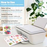 TECKWRAP Matte White Printable Vinyl Sticker Paper 8.26 x 11.69 A4 28Pcs view 4