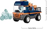LEGO City Motorcycle Transporter 60491 Flatbed Truck 2 Motorbikes 2 Minifigures view 9