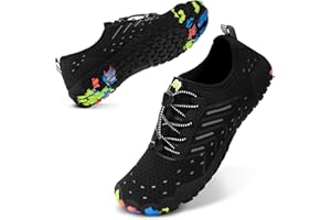 HIGROPCORE Water Shoes for Women Men Quick-Dry Barefoot Shoes Breathable Aqua Socks for Swim Beach River Pool Lake Hiking Surfing Kayaking