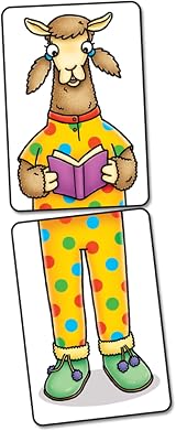 Orchard Toys Llamas in Pyjamas Mini Game Travel Size 2-4 Players 3-6 view 5