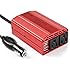 BESTEK 300W Power Inverter DC 12V to 110V AC Converter with 3.1A Dual USB Car Adapter