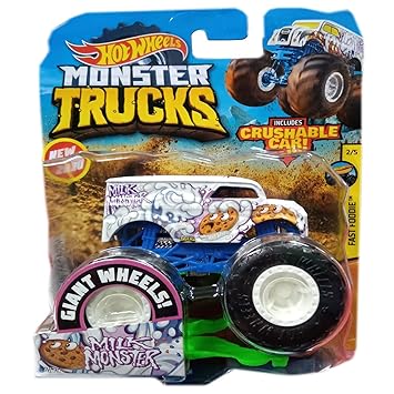 hot wheels monster truck milk monster