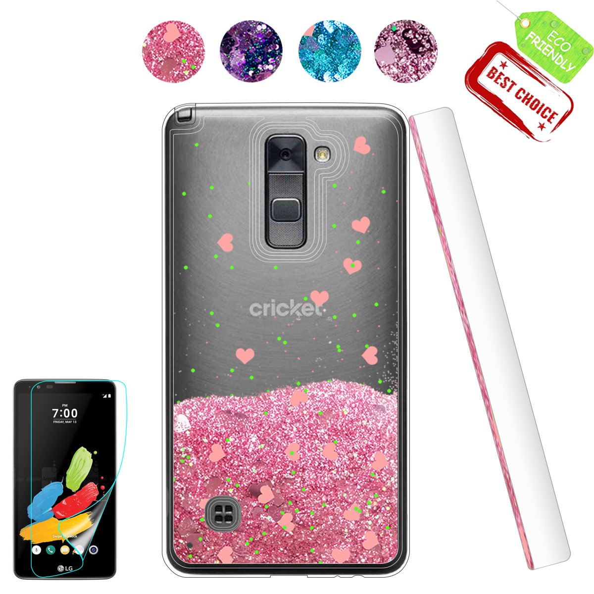 Best glitter cases for lg stylo 2