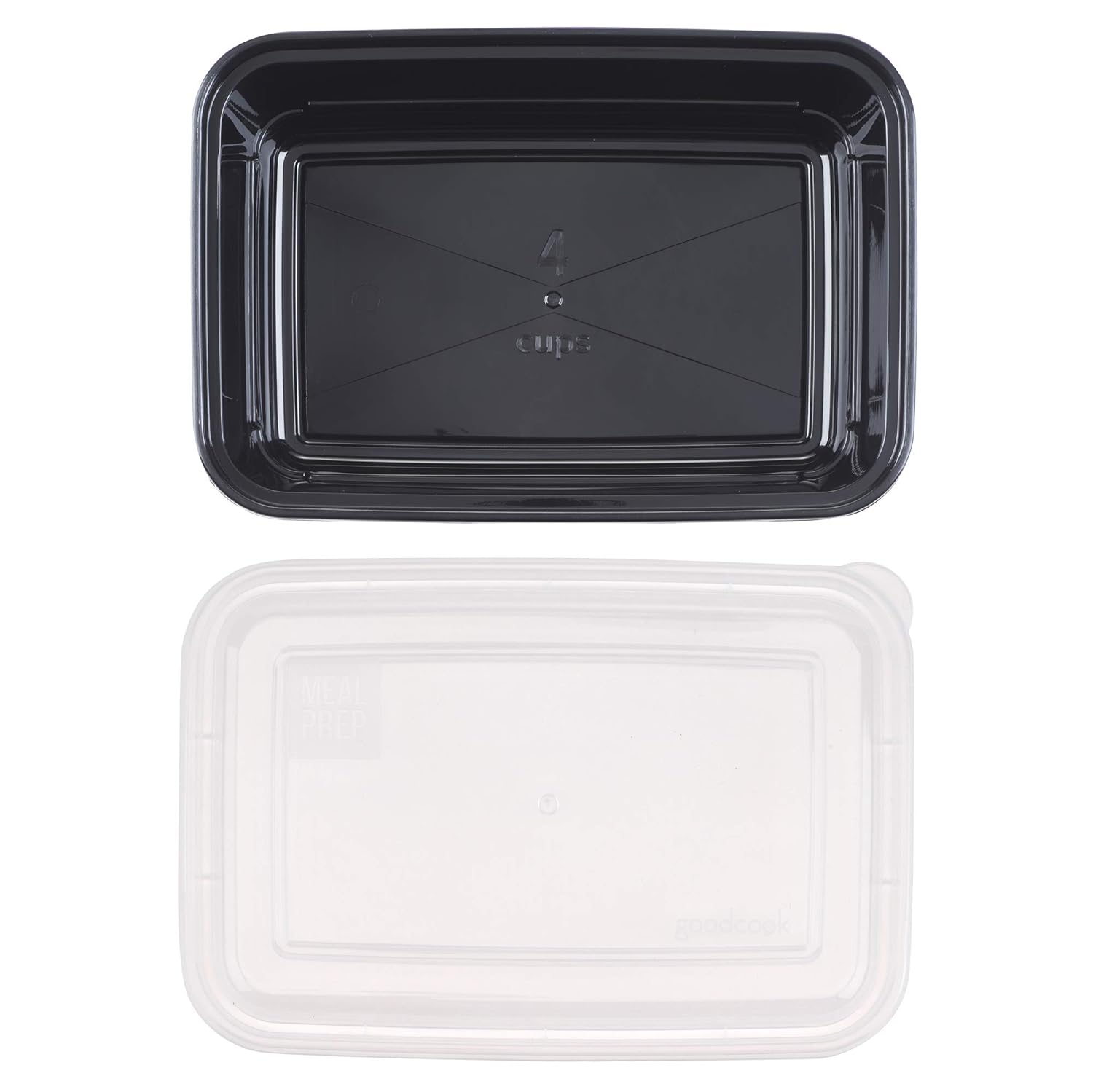 Amazon.com: Good Cook 10783 1 Compartimento para comidas con ...